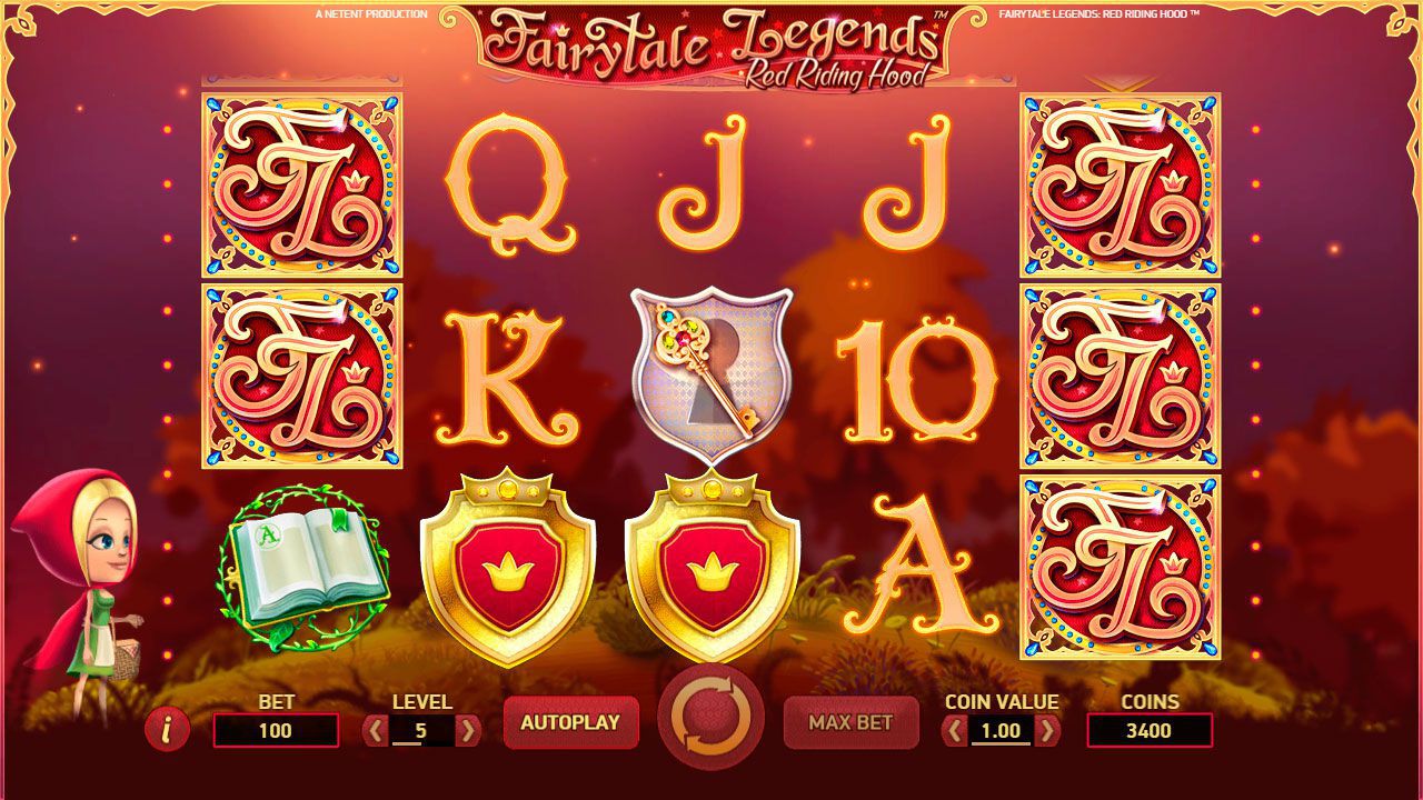 Игровой автомат «Red Riding Hood» в казино на деньги Фараон